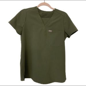 Figs Scrub Set Hunter Green